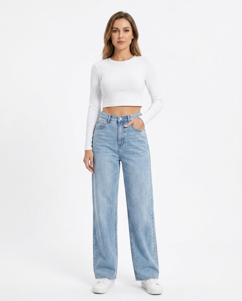 Heidi-Outlet - Malan | High-Waist Wide-Leg Pants Women