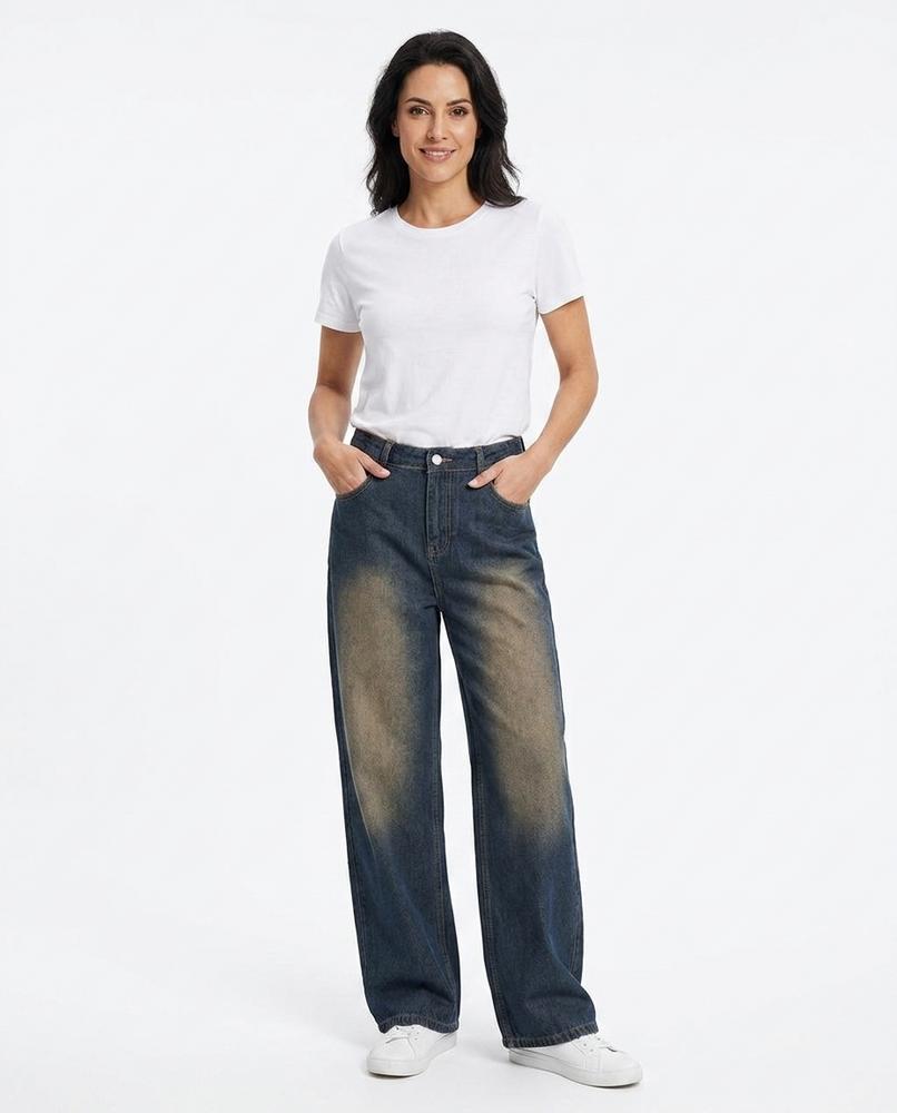 Heidi-Outlet - Vivar | High-Waist Wide-Leg Pants Unisex