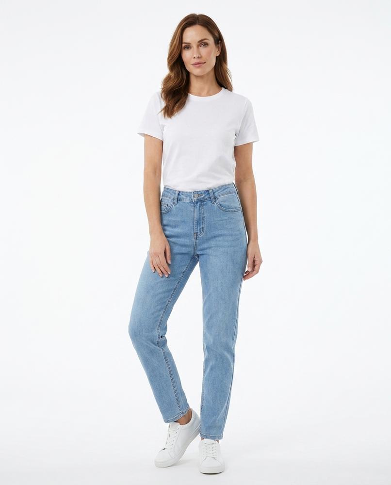 Heidi-Outlet - Zalom | High-Waist Straight-Leg Pants Women