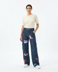 Heidi-Outlet - Kemor | Wide-Leg Patched Pants Unisex
