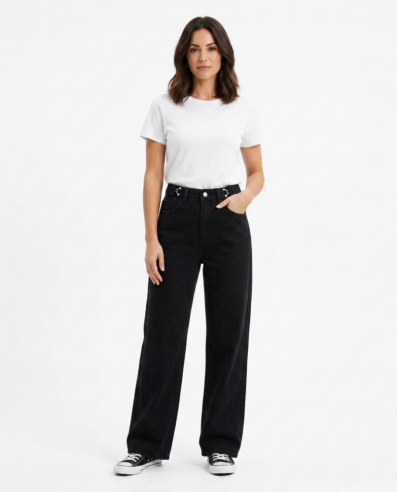 Heidi-Outlet - Ramon | High-Waisted Wide-Leg Pants Women