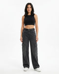 Heidi-Outlet - Selor | Wide-Leg Cargo Pants Women