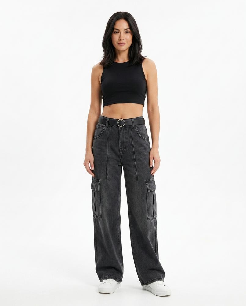 Heidi-Outlet - Selor | Wide-Leg Cargo Pants Women