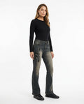 Heidi-Outlet - Mator | Washed Embroidered Pants Women