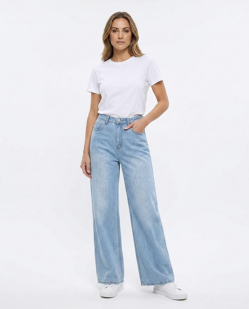 Heidi-Outlet - Elver | Wide-Leg High-Waist Pants Women