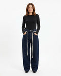 Heidi-Outlet - Sazan | Wide-Leg High-Waisted Pants Unisex