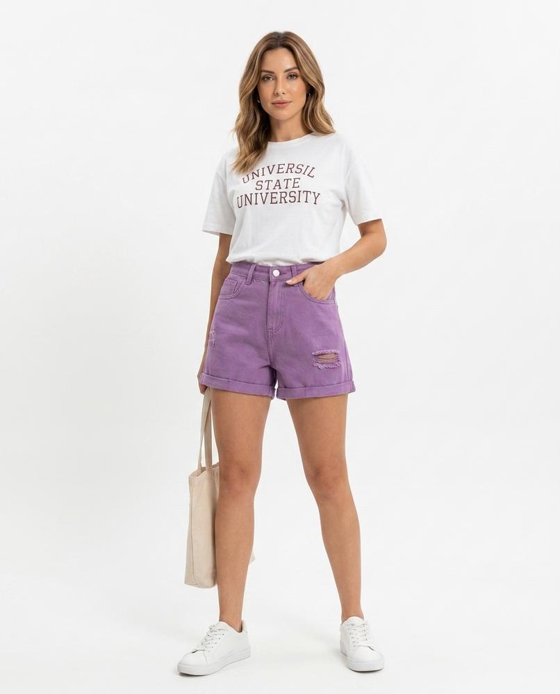 Heidi-Outlet - Lezan | High-Waist Distressed Pants Women