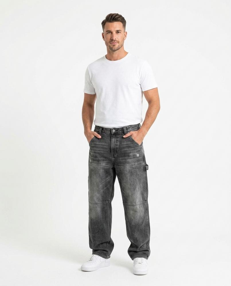 Heidi-Outlet - Tasel | Wide-Leg Washed Pants Unisex