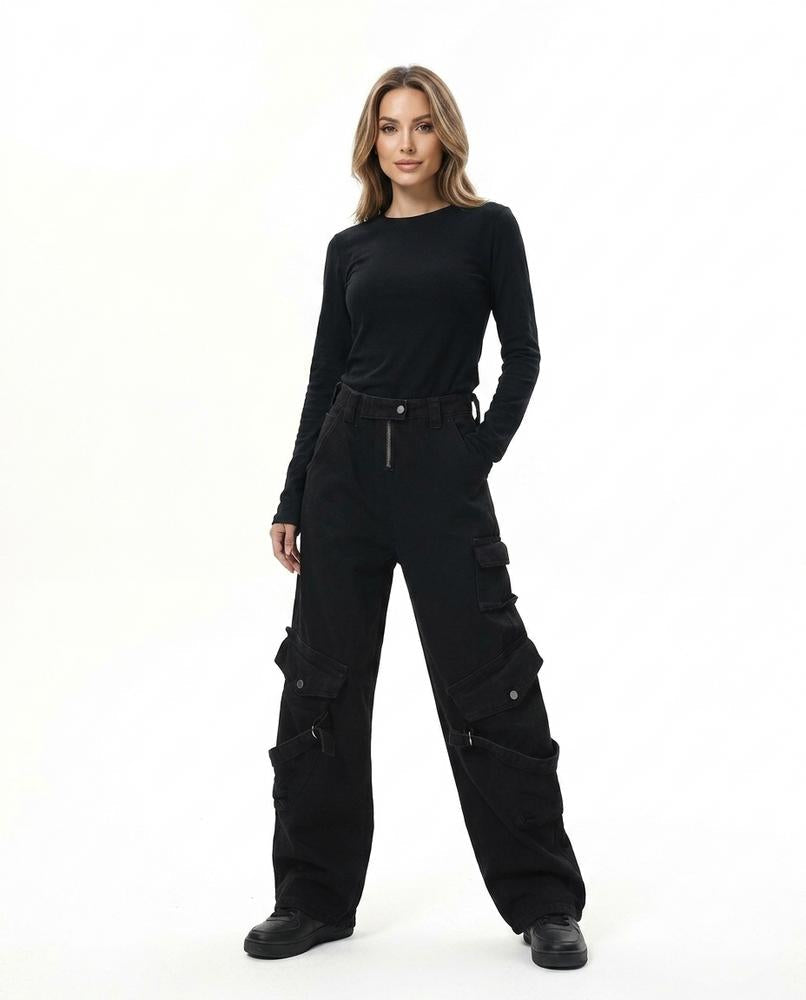 Heidi-Outlet - Artir | Wide-Leg Cargo Pants Women