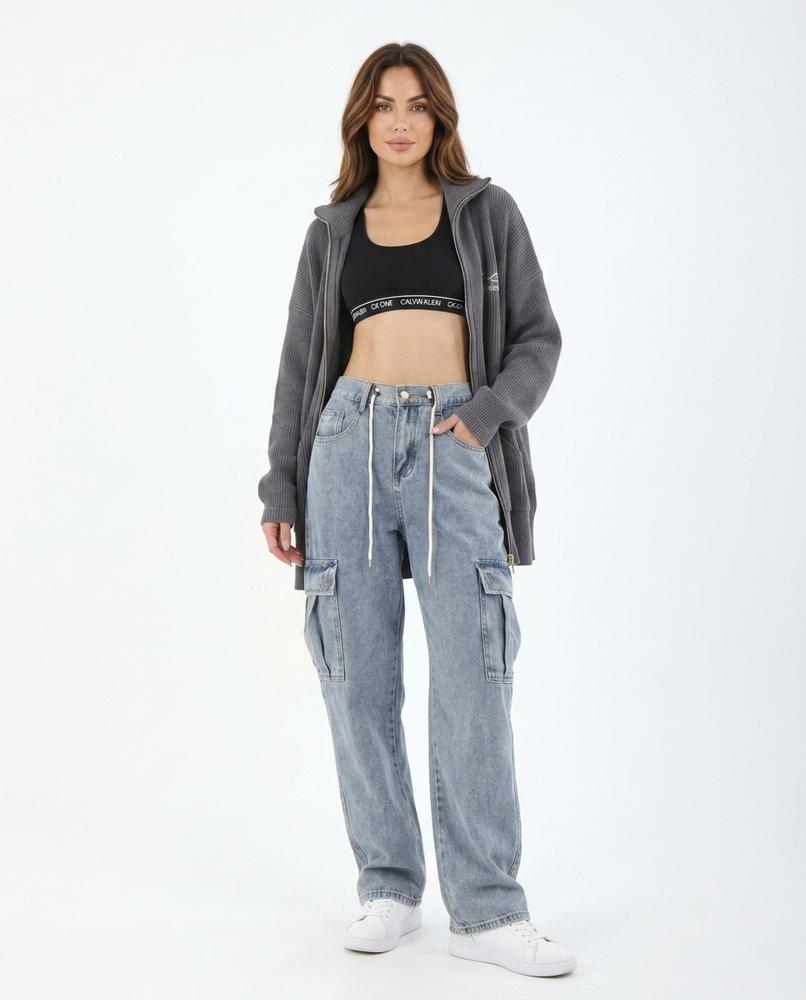 Heidi-Outlet - Kasin | Wide-Leg Denim Pants Unisex