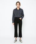 Heidi-Outlet - Carel | Cropped Flared Pants Women