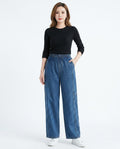 Heidi-Outlet - Rolev | Wide-Leg Elastic-Waist Pants Women