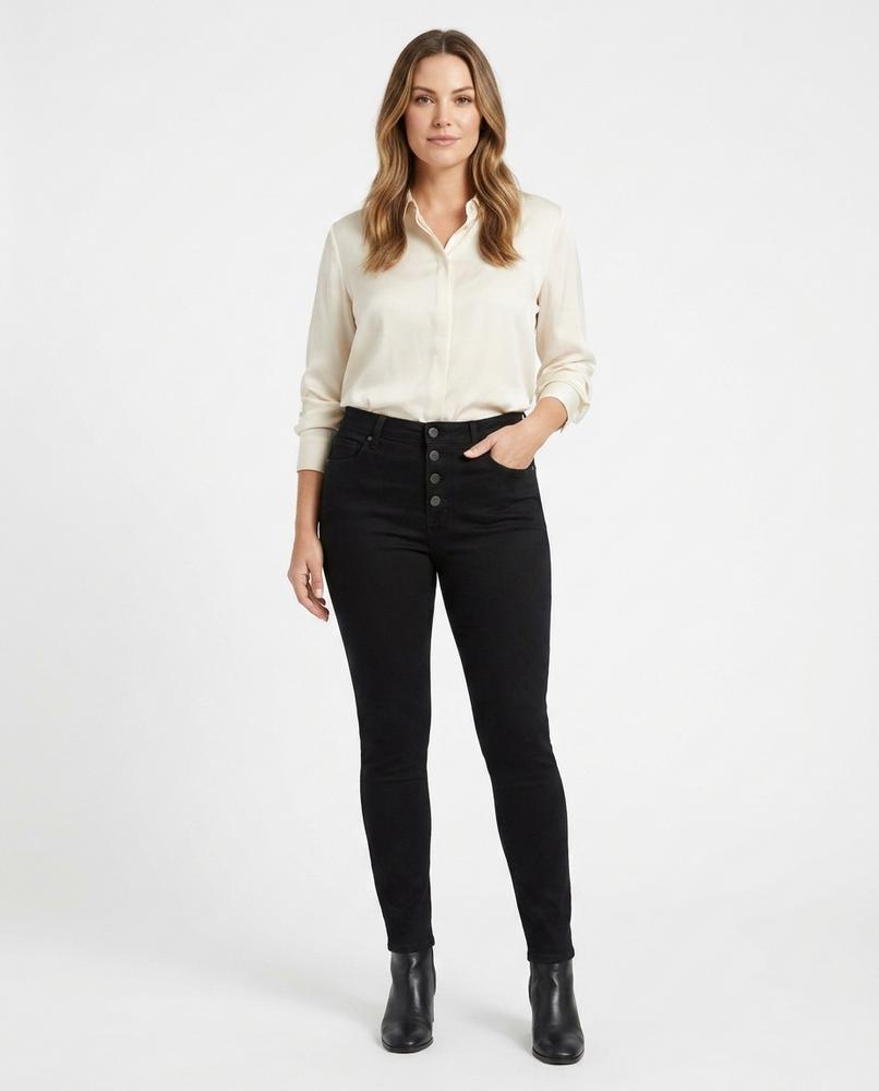 Heidi-Outlet - Ardan | High-Waisted Button-Fly Pants Women