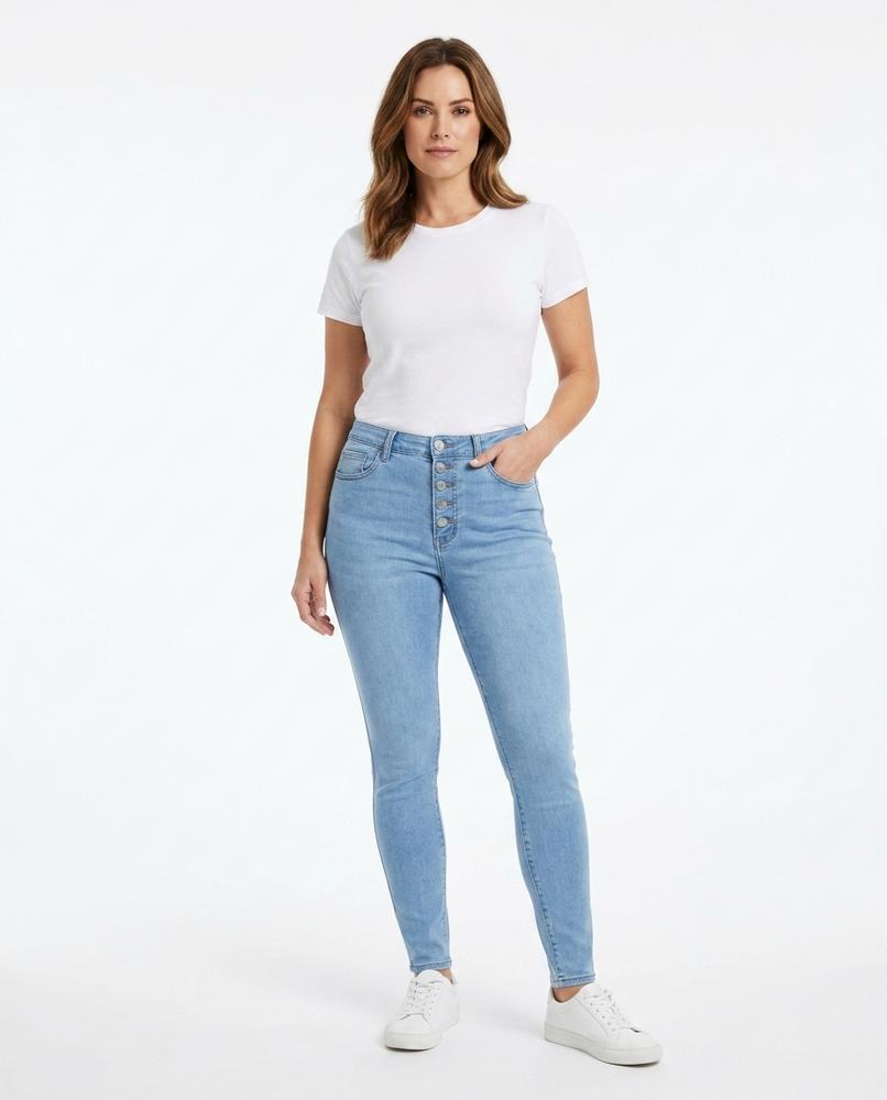 Heidi-Outlet - Ardan | High-Waisted Button-Fly Pants Women