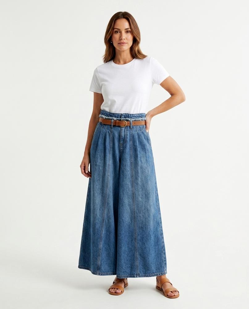 Heidi-Outlet - Tamin | High-Waisted Wide-Leg Pants Women