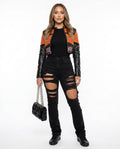 Heidi-Outlet - Zavar | Distressed Bootcut Pants Women