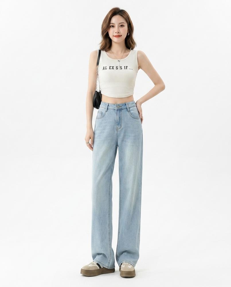 Heidi-Outlet - Saram | High-Waist Wide-Leg Pants Women