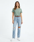 Heidi-Outlet - Rilor | High-Waist Distressed Pants Women