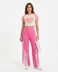Heidi-Outlet - Nevan | Two-Tone Wide-Leg Pants Women