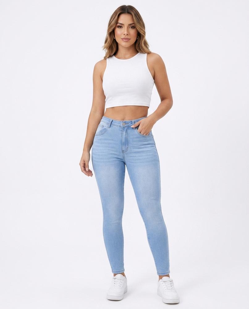 Heidi-Outlet - Casen | High-Waist Skinny-Fit Pants Women