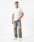 Heidi-Outlet - Sarev | Patched Distressed Pants Men