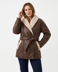 Heidi-Outlet - Niver | Double-Breasted Belted Jacket Women
