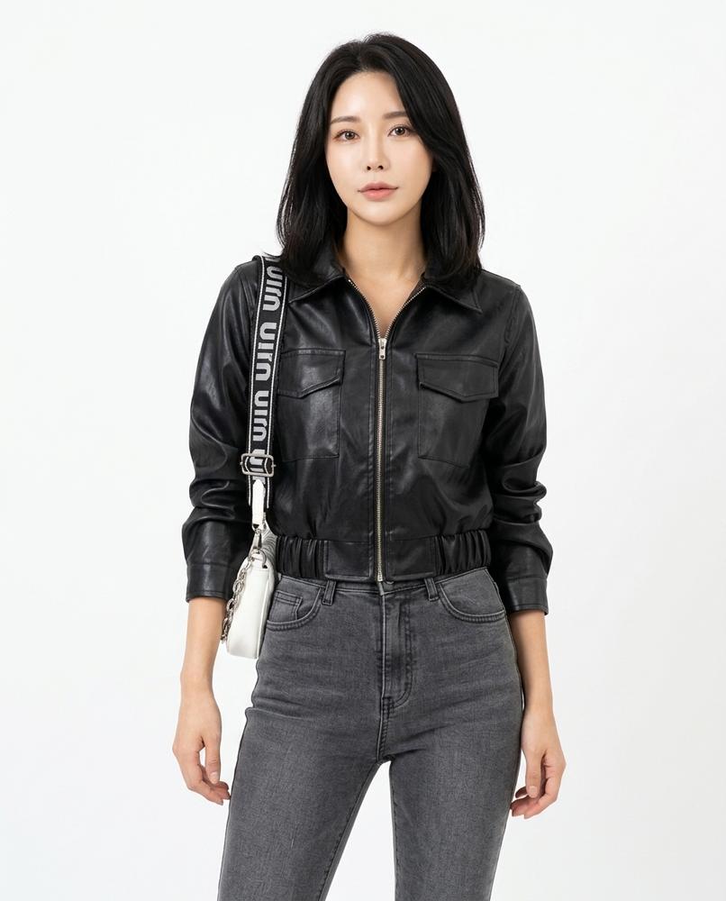 Heidi-Outlet - Vasan | Cropped Zip-Up Jacket Women
