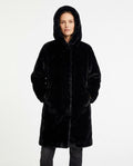 Heidi-Outlet - Mivar | Hooded Faux Fur Coat Women