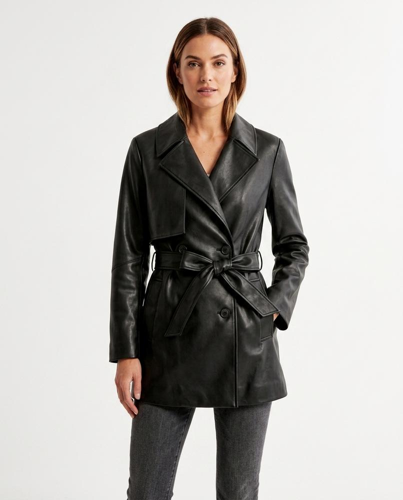 Heidi-Outlet - Tirev | Double-Breasted Belted Coat Women