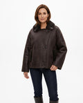 Heidi-Outlet - Rimin | Asymmetrical Shearling-Lined Jacket Women