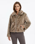 Heidi-Outlet - Neron | Faux Fur Zip-Up Jacket Women