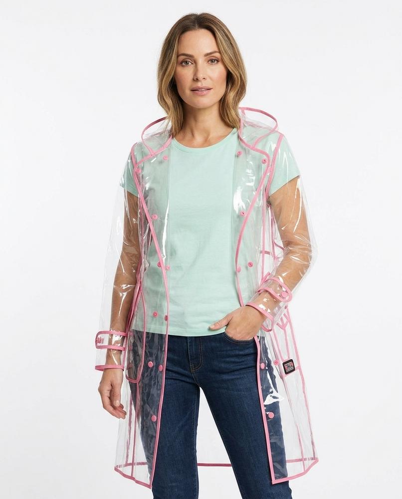 Heidi-Outlet - Karam | Transparent Belted Coat Women