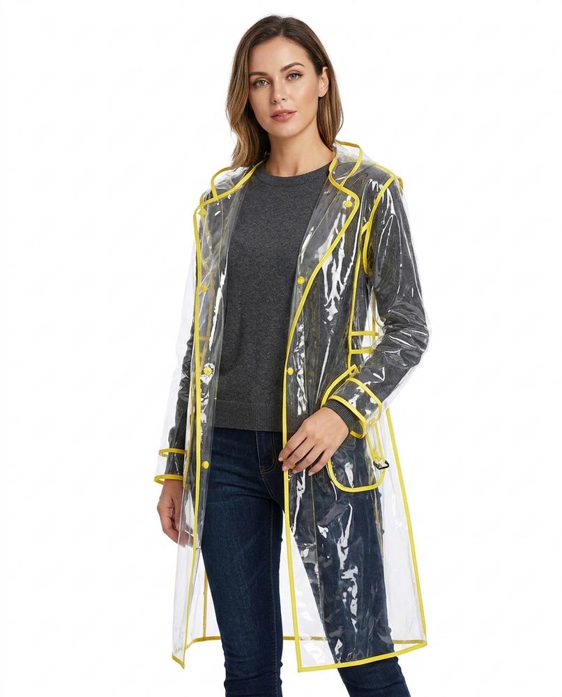 Heidi-Outlet - Karam | Transparent Belted Coat Women