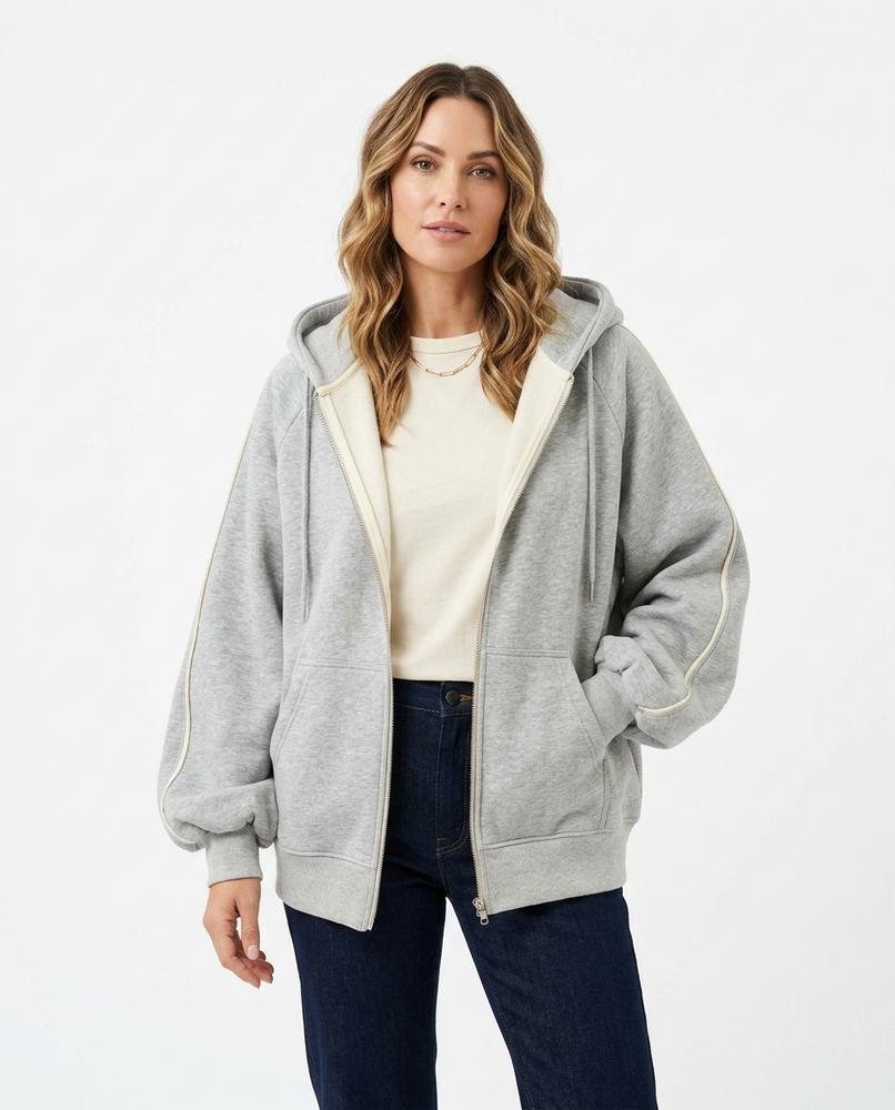 Heidi-Outlet - Nolan | Zip-Up Fleece-Lined Hoodie Women