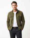 Heidi-Outlet - Mimel | Suede Button-Front Jacket Men