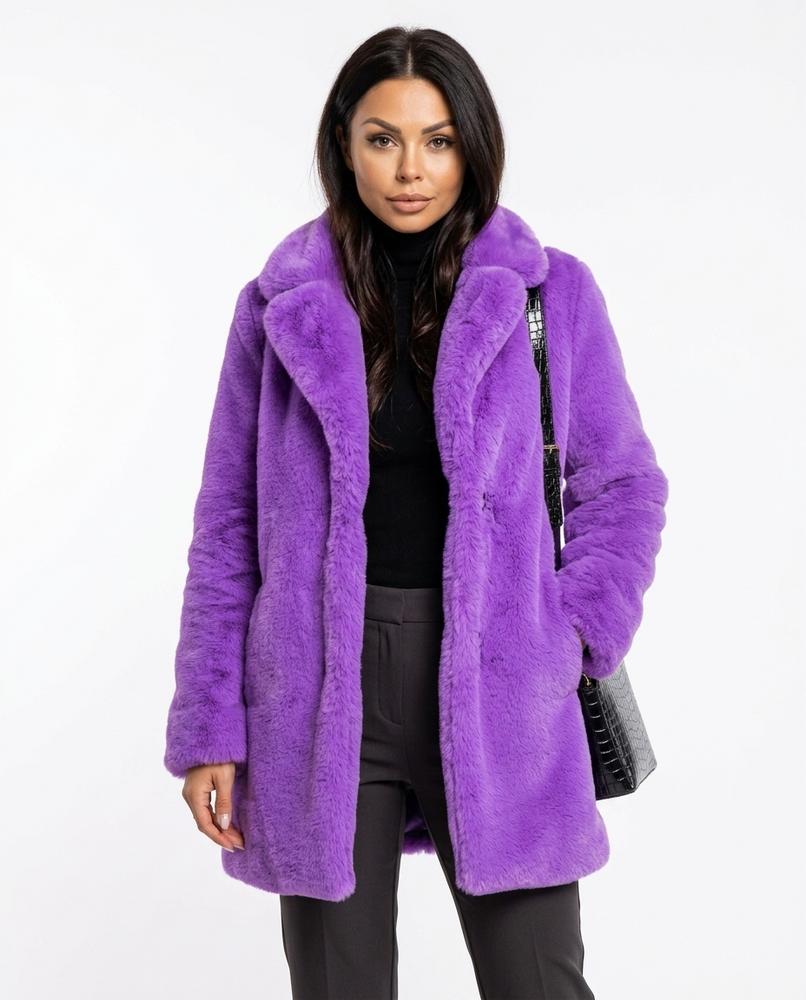 Heidi-Outlet - Nivan | Plush Open-Front Coat Women