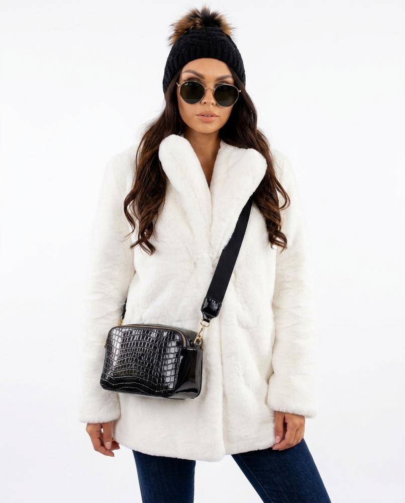 Heidi-Outlet - Nivan | Plush Open-Front Coat Women