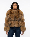 Heidi-Outlet - Kadar | Tiered Collarless Jacket Women
