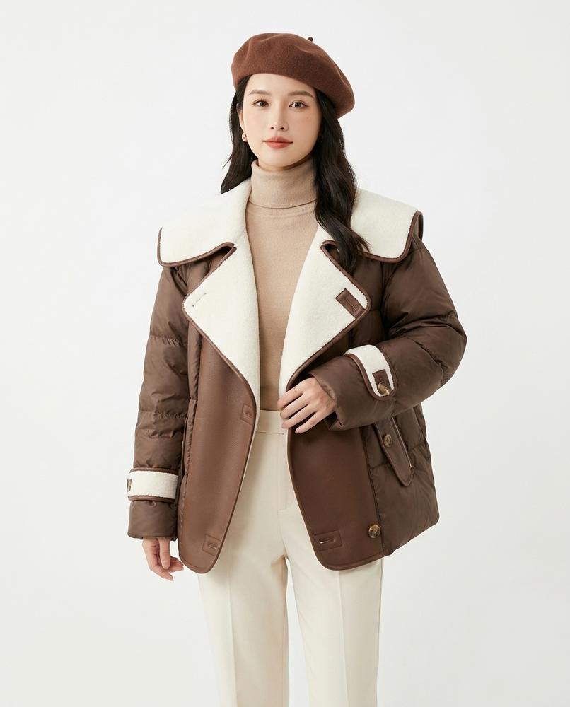 Heidi-Outlet - Damin | Padded Sherpa-Lined Jacket Women