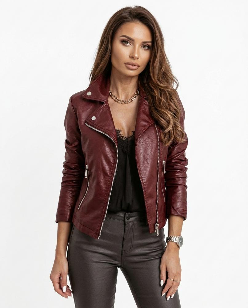Heidi-Outlet - Noken | Fitted Faux-Leather Jacket Women
