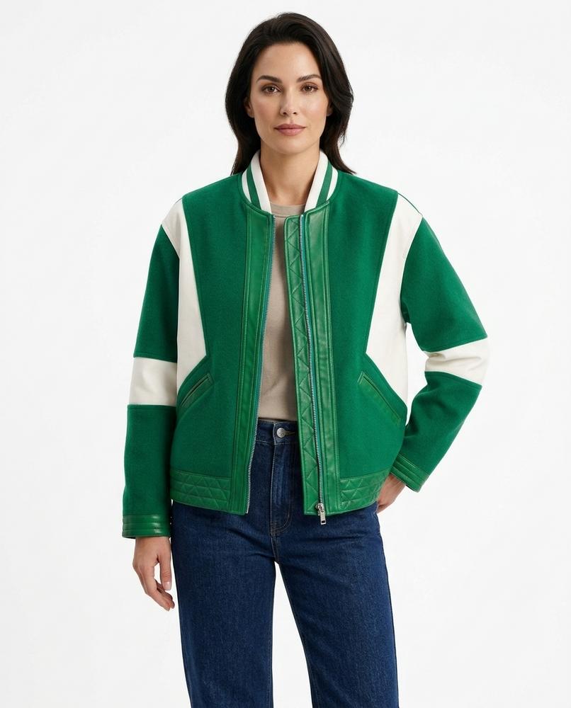 Heidi-Outlet - Yoron | Color-Blocked Zip-Up Jacket Unisex