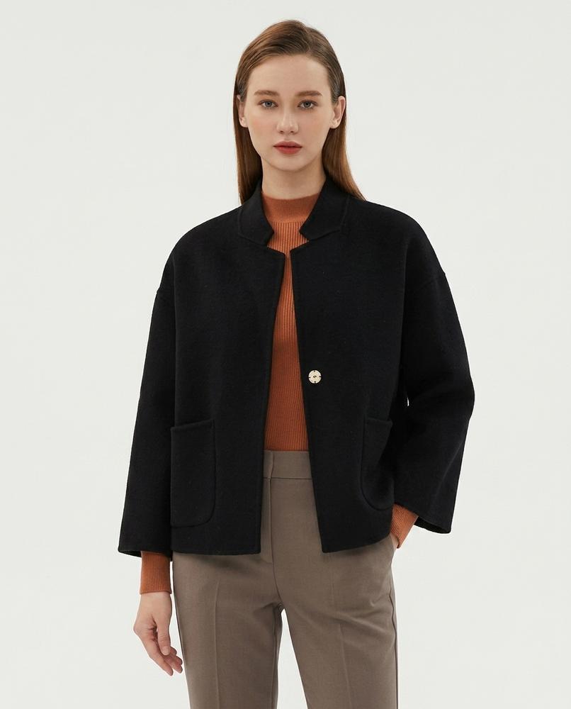 Heidi-Outlet - Sanav | Wool Single-Button Jacket Women