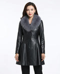 Heidi-Outlet - Ranal | Fur-Trimmed Fitted Coat Women