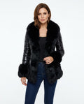 Heidi-Outlet - Vimir | Fitted Fur-Trimmed Jacket Women