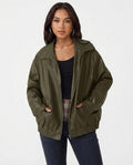 Heidi-Outlet - Niral | Faux Leather Oversized Jacket Women