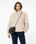 Heidi-Outlet - Kemer | Faux-Fur High-Collar Jacket Women