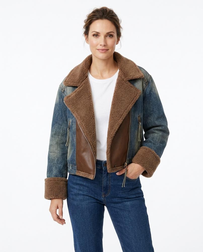 Heidi-Outlet - Vevel | Asymmetrical Lined Jacket Women
