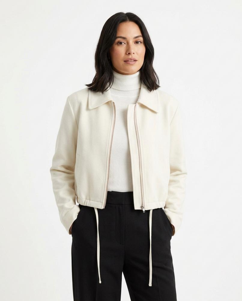 Heidi-Outlet - Zaran | Cropped Zip-Up Jacket Women