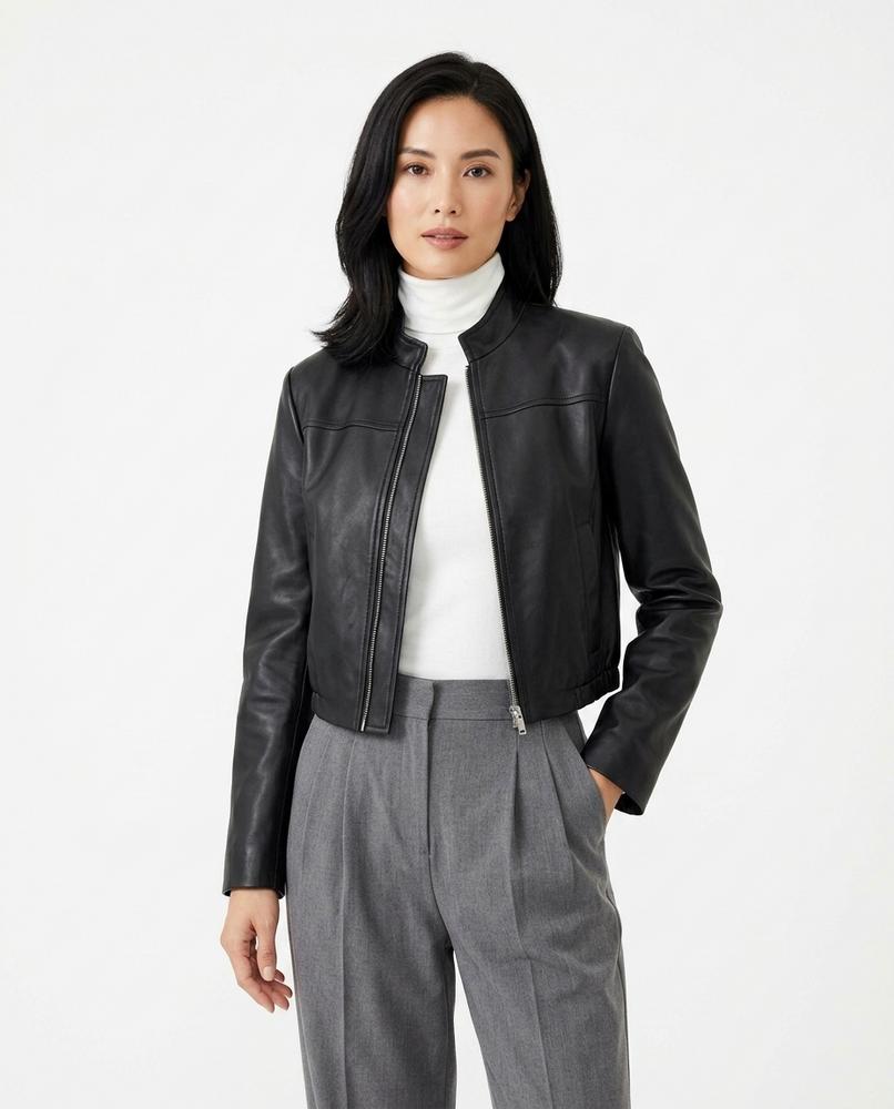 Heidi-Outlet - Zaran | Cropped Zip-Up Jacket Women