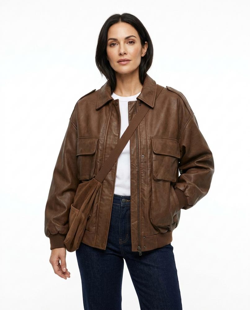 Heidi-Outlet - Tiver | Padded Oversized Jacket Women